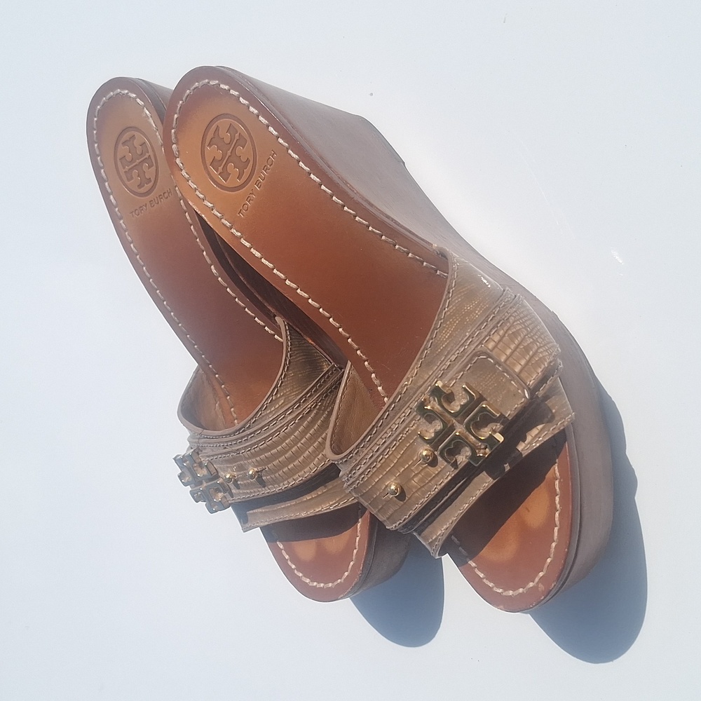 Tory Burch Ines Wedge Platform Slide 8 Sandals